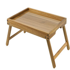 Betttablett akazie klappbeine - akazie,