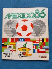 Panini WM/WC Mexico 86  complete sticker book with 2 order sheets French Version
