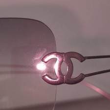 Damen SONNENBRILLE ☆ CHANEL☆Flieder☆ Top! Plus GUCCI CASE☆