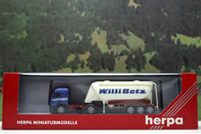 Herpa 1:87 143028 Mercedes-Benz Silo Tankwagen Willy Betz in Ovp Nr.5198