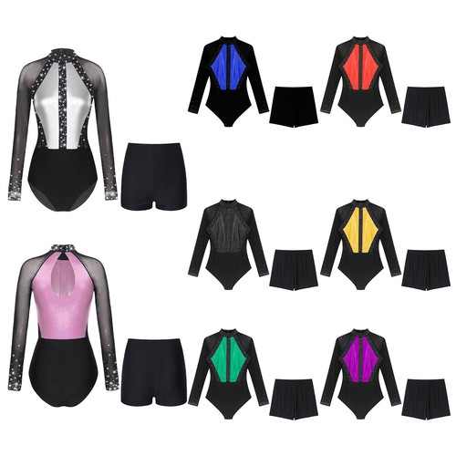 Damen gymnastik langarm - damen,