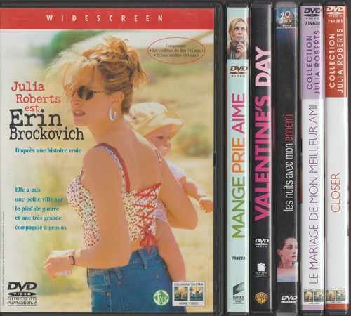 Julia roberts set mit - roberts, dvds