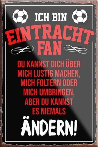 Eintracht fan magnet - "eintracht, fan"