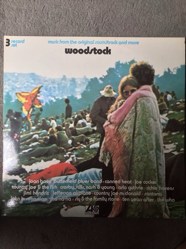 Various woodstock 3lp vinyl - various,