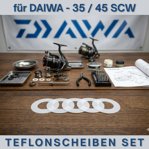 Teflon drag washer für - 5x,