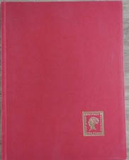 Briefmarkenalbum, Einsteckbuch, Einsteckalbum - Rot - 16 weiße Seiten A4