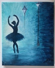 Leinwand Bild Mit Ölfarben 25×30 Selbst Gemalt