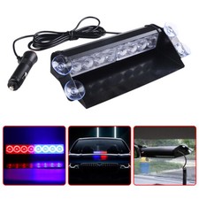 Auto KFZ 8 LED Rot Blau LKW