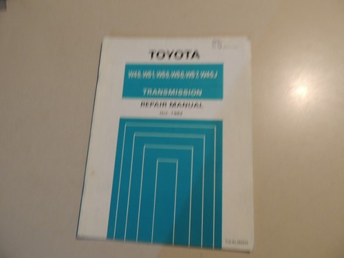 Work shop repair - shop, manual