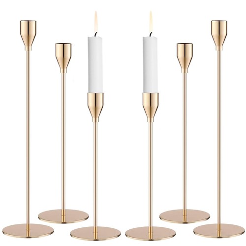 Kerzenständer gold metall - kerzenständer,