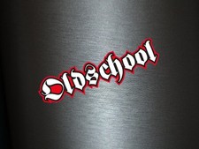 1 x Sticker Old School Old