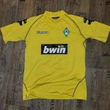 Werder Bremen Original Torwart-Trikot   Kappa Größe M  Werbung : bwin Tim Wiese
