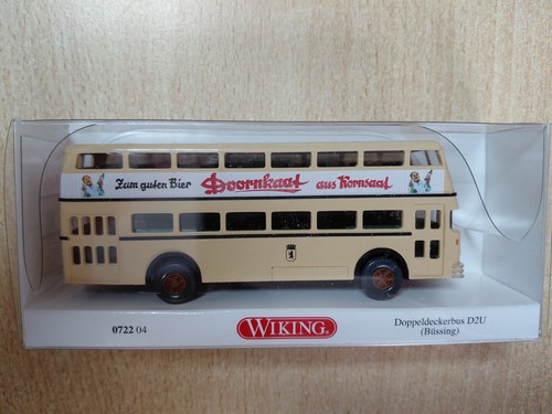 Wiking 0722 büssing - wiking, d2u