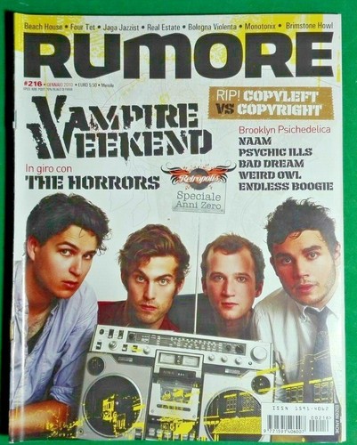 Zeitschrift rumore vampire - zeitschrift, rumore-