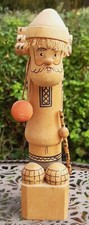 Holz Puppe Figur Holzsammler