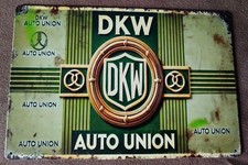 Blechschild DKW Auto Union