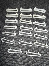 20x Ikea KVARTAL Gardinen Schlaufen Gleiter,Offene oder verdeckte Schlaufe,Rar