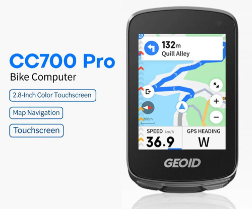 Gps fahrradcomputer - 2,8",