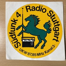 Aufkleber/Sticker: Südfunk 4