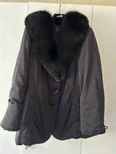 Schwarze Winter Jacke mit
