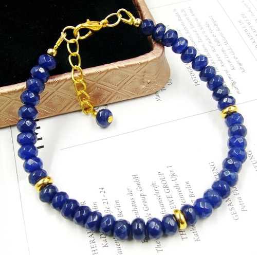 Saphir armband mit - saphir-armband,