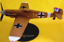 Metall Modelle ME 109 Modell 1/72 Deutsche Luftwaffe Hans Joachim Marseille 