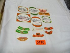 5176.    Konvolut alte Bieretiketten Sammlung Brauerei Deutschland Etiketten