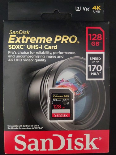 Sandisk extreme pro r170 w90 - extreme, r170/w90