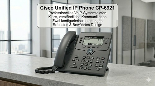 Cisco 6921 voip systemtelefon - 6921,