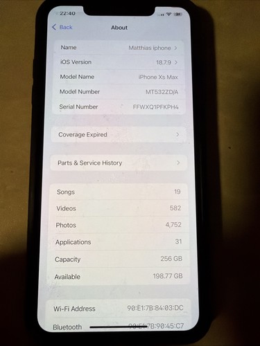 Apple iphone max 256gb - apple, xs