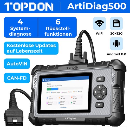 Topdon artidiag500 profi - topdon, 2.0