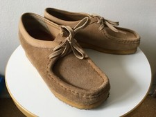 Clarks Originals Wallabee Sand Suede shoes UK 5.5 - RARE ´90s vintage with box