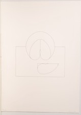 Erwin Heerich /Serigrafie/130 Exemplare/handsigniert/ edtion tangente/1970