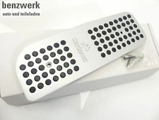 Mercedes W204 W205 W218 W212 W207 Auflage Aluminium Fußstütze ORIGINAL CARLSSON