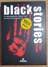 Black Stories True Crime - 50 rabenschwarze Rätsel rund um reale Krimifälle 100%