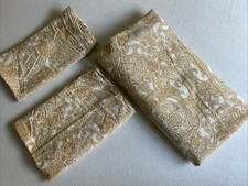 IKEA Bettwäsche-Set Jättevallmo Ocker 240x220 Bettbezug + 2 Kissen Bettgarnitur