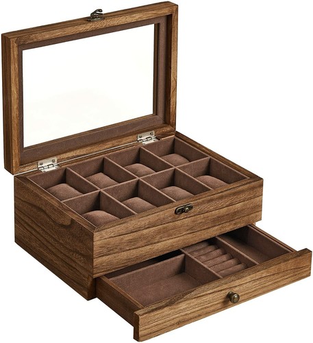 Uhrenbox uhrenkasten leder - uhrenkasten,