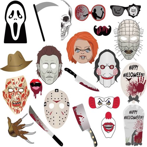 Foto props 22stk halloween - foto,