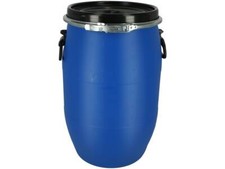 Maischefass Maischetonne Futtertonne rund 60L mit Griffe & Spannring Ø 398mm