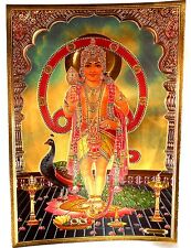 BILD VISHNU Prägedruck INDIEN Poster Kunststoff Vorlage Tattoo sehr edel   (47