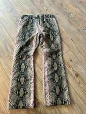 Lässige Skihose Schneehose Bogner Animal Print braun/ rosé Größe 38