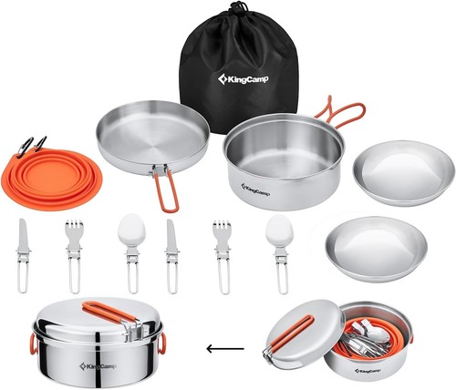 Kingcamp camping geschirr - camping, set