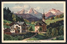 Berchtesgaden, Maria Gern, Ansichtskarte 