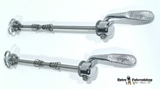 Campagnolo Nuovo Record Rennrad Schnellspanner Set VR & HR BJ 1980`s Italy VGC