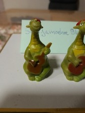 Elliot Das Schmunzelmonster Helle Gitarre Hand angemalt Überraschungseier 1980