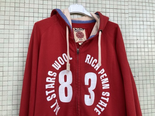 Woolrich herren hoodie rot - hoodie, xl