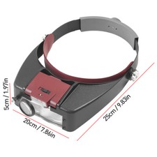 LED Lupenbrille mit Licht