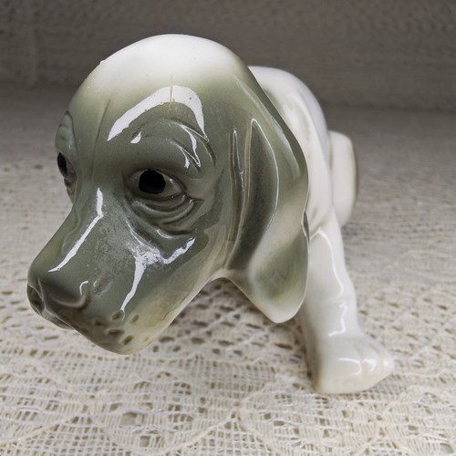 Vintage porzellan beagle hund - porzellan, beagle/hund