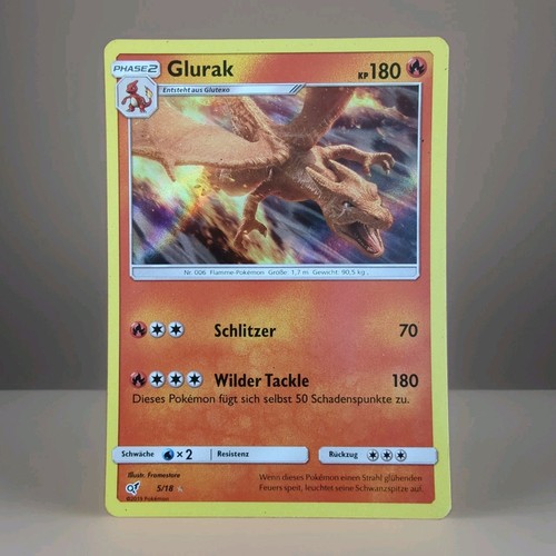 Glurak holo pokemon - glurak,