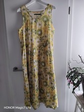 Gudrun Sjöden Kleid gelb mit